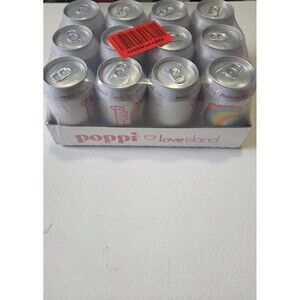 Poppi x Love Island Punch Pop Prebiotic Soda 12 Pack 12oz Cans Limited Edition